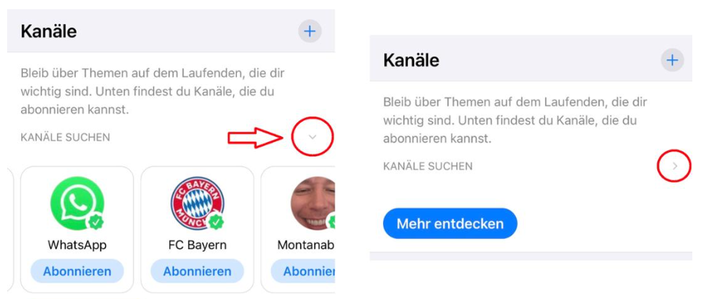 Whatsapp Kanäle Ausblenden So Gehts 